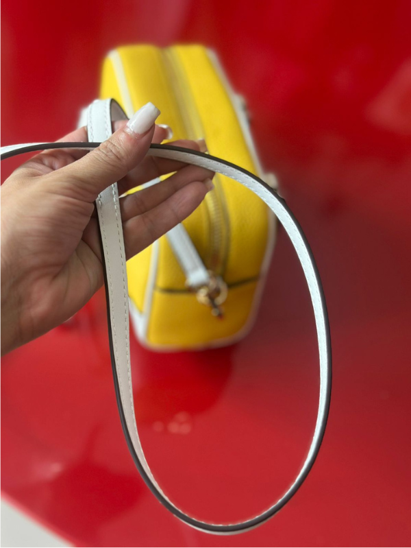 Bolsa Michael Kors Feminina Amarela Premium Chic Original - Image 5