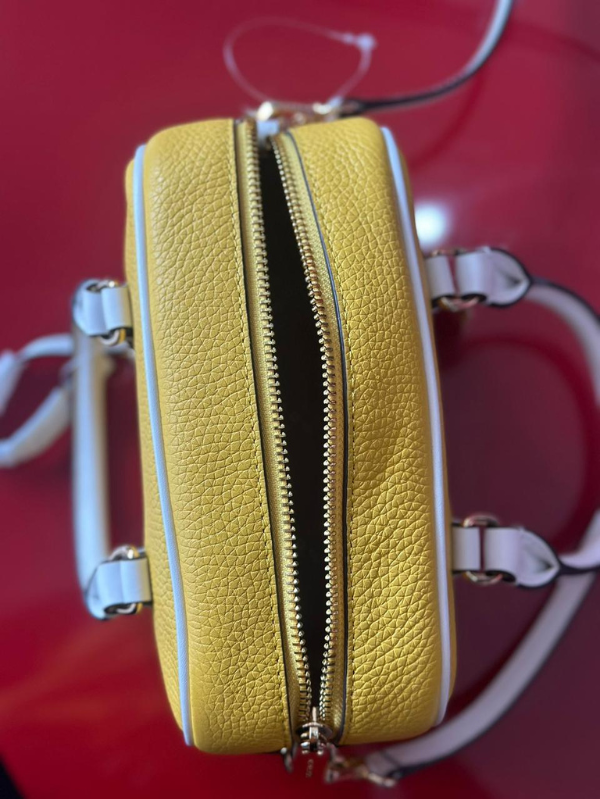 Bolsa Michael Kors Feminina Amarela Premium Chic Original - Image 4