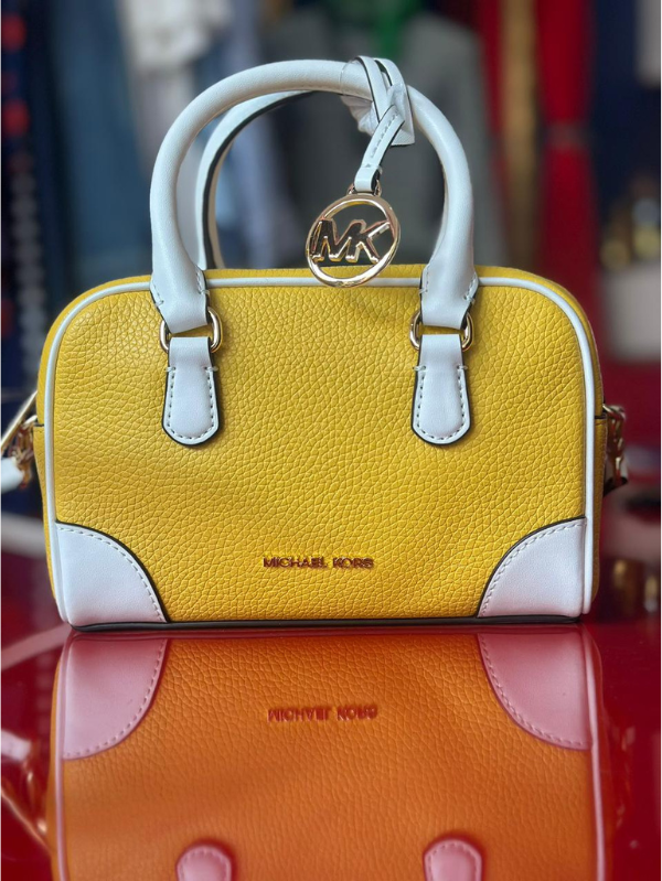 Bolsa Michael Kors Feminina Amarela Premium Chic Original - Image 2