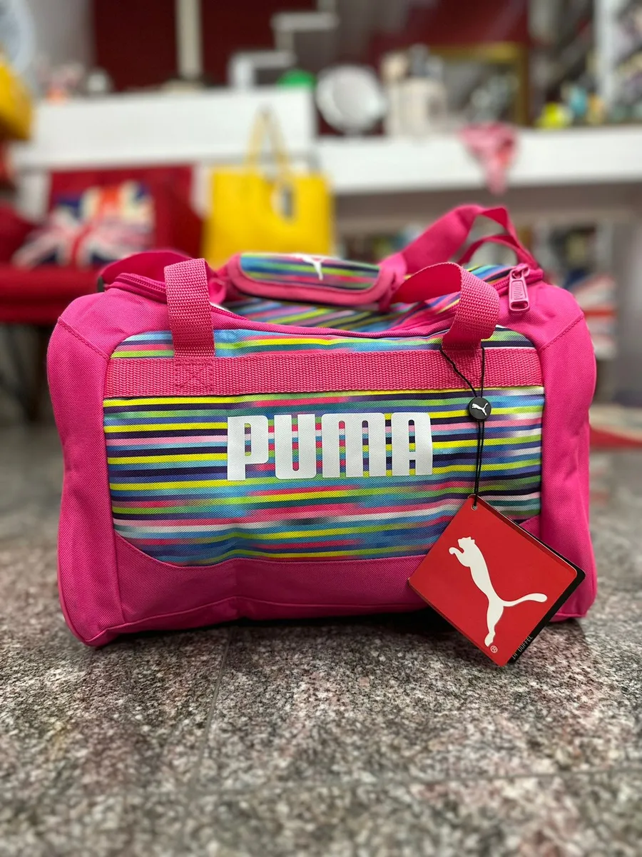Bolsa Esportiva Puma Rosa 32x22x15 cm Unissex Original - Image 5