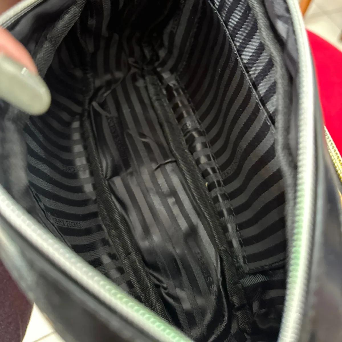 Nécessaire Victoria’s Secret Preta Luxo Logo Original - Image 2