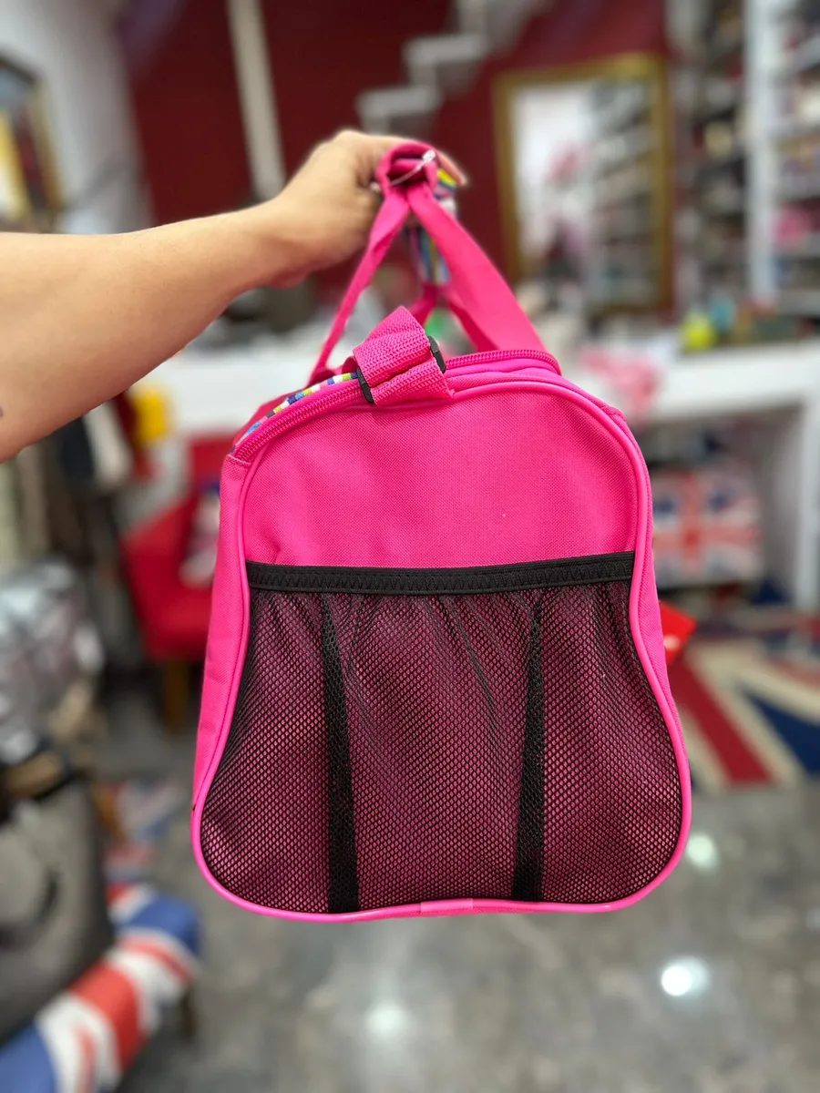 Bolsa Esportiva Puma Rosa 32x22x15 cm Unissex Original - Image 4