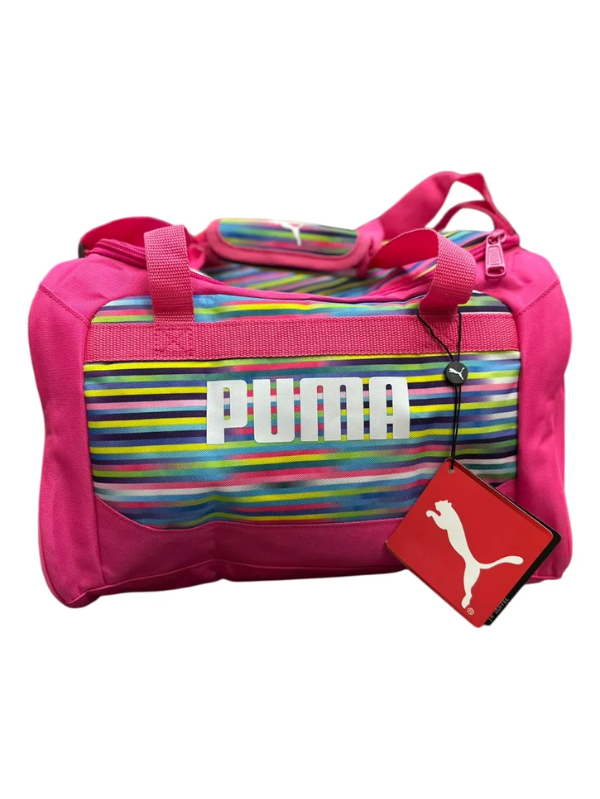 Bolsa Esportiva Puma Rosa 32x22x15 cm Unissex Original