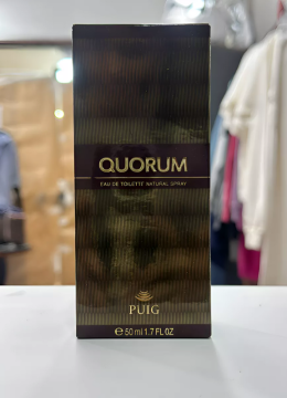 Perfume Masculino Quorum Puig Eau De Toilette 50 Ml